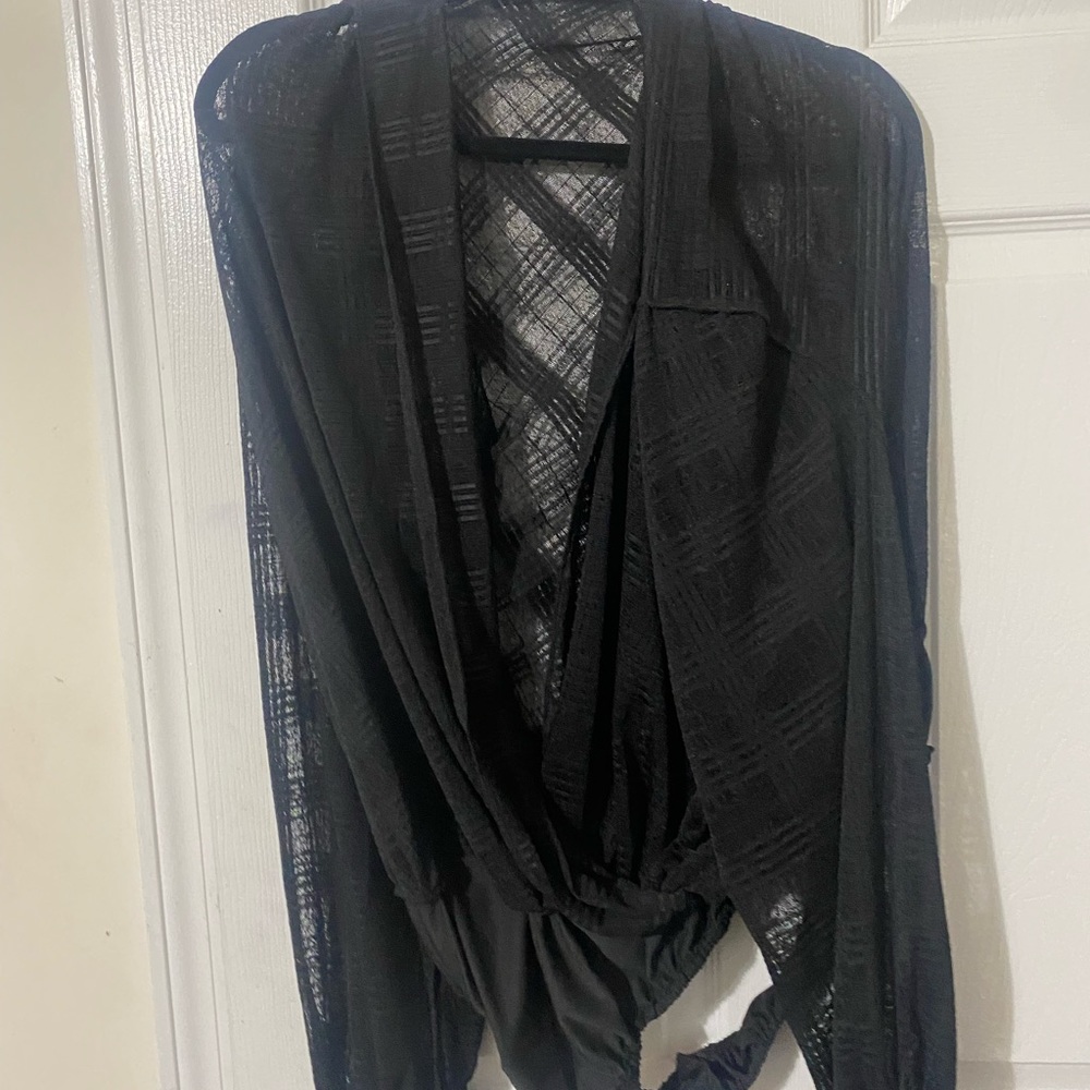 Size 2x/3X black body suit